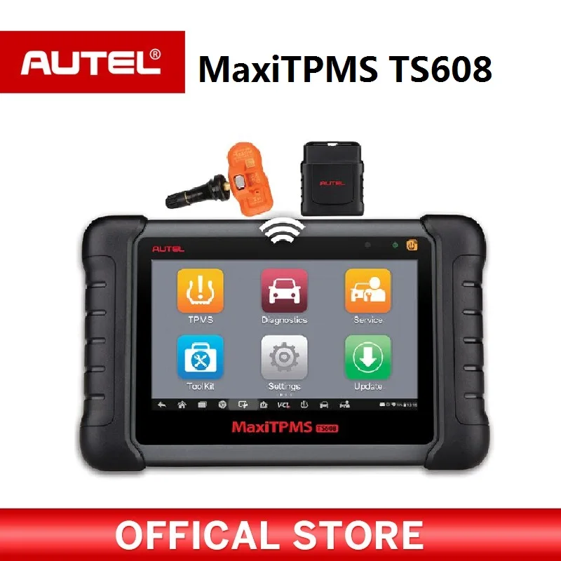 

Autel MaxiTPMS TS608 complete TPMS & all system service tablet tool complex functions of TS601,MD802 and MaxiCheck Pro