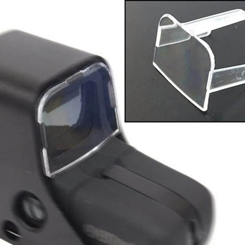 

2019 Tactical Hunting Airsoft Scope Red/Green Dot Sight Lens Protective Holosight Cover For 551 / 552 / 553 / 557 Type EX013