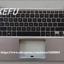 Kefu для ASUS palmrest UX303L UX303 U303L UX303LA UX303LN США раскладка клавиатуры серебро США макет или RU Русский Макет