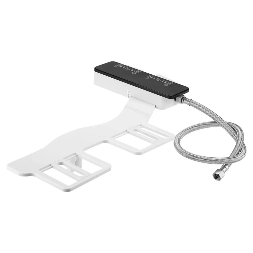 

G3/8 Bathroom Toilet Adjustable Bidet Sprayer Shower Cleaning Hygienic T-connector PU Material With Tube 9"-16" Accessories