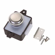 Большая нажимная кнопка блокировки замок дверные ручки для шкафа Camper Caravan Motorhome RV ящик шкафа нажимная защелка для толщины