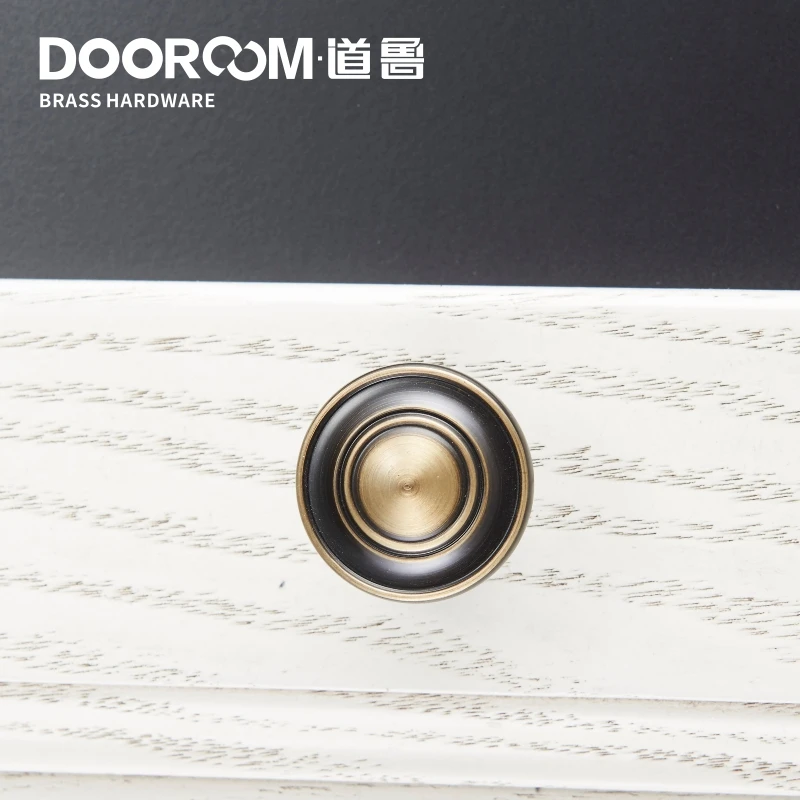 Латунные ручки Dooroom шкаф комод дверь ящик коробка для обуви мебельные простые