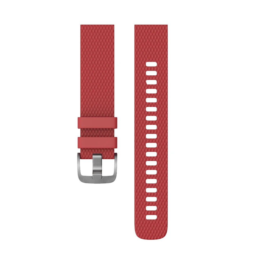 20 мм Ширина силиконовый ремешок для часов Garmin Vivoactive 3 Band спортивный силиконовый браслет для Forerunner 245 645 Smartwatch Band S/L - Цвет ремешка: Red