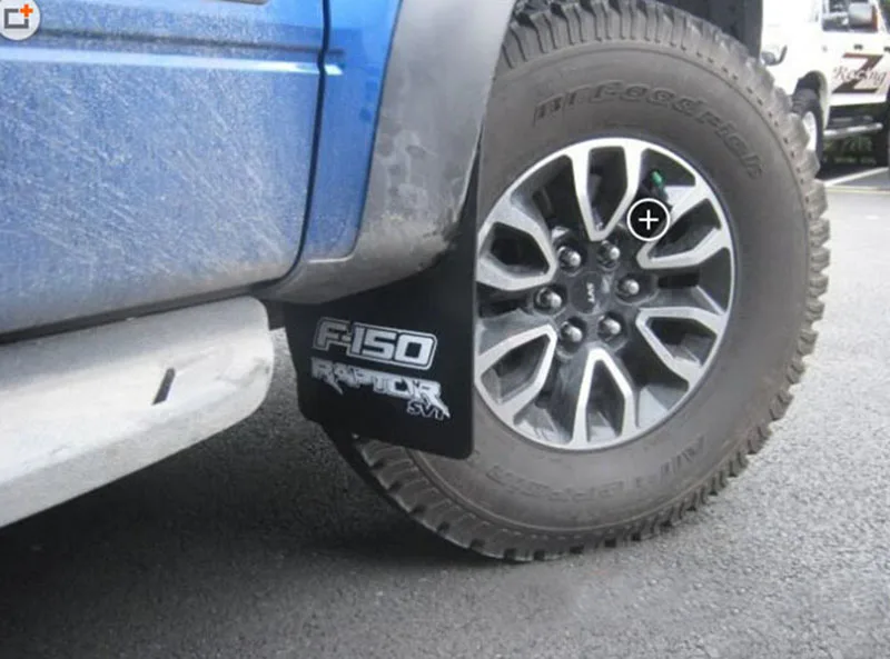Черные литая брызговики 4 шт. для Ford F150 F 150 Raptor SVT 2009 2014|flaps splash guards|mud flaps guardssplash guard |
