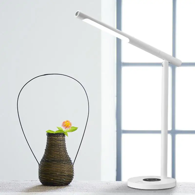 

Modern LED Flashlight Simple Light Bedroom Table Desk Lamp Wireless Charging Multifunctional Wireless Charging*