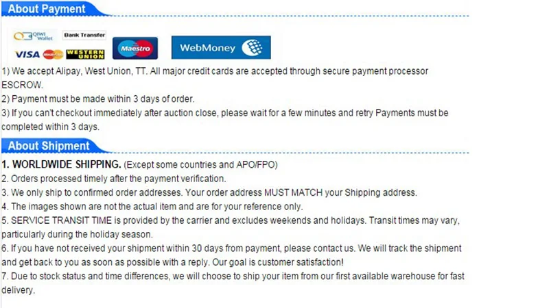 payment
