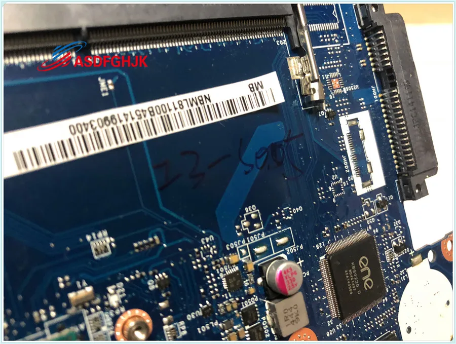 low cost  LA-B161P NBML911001 NB.ML911.001 For acer E5-571 E5-531 laptop motherboard I3 5005 CPU 100% TESED O