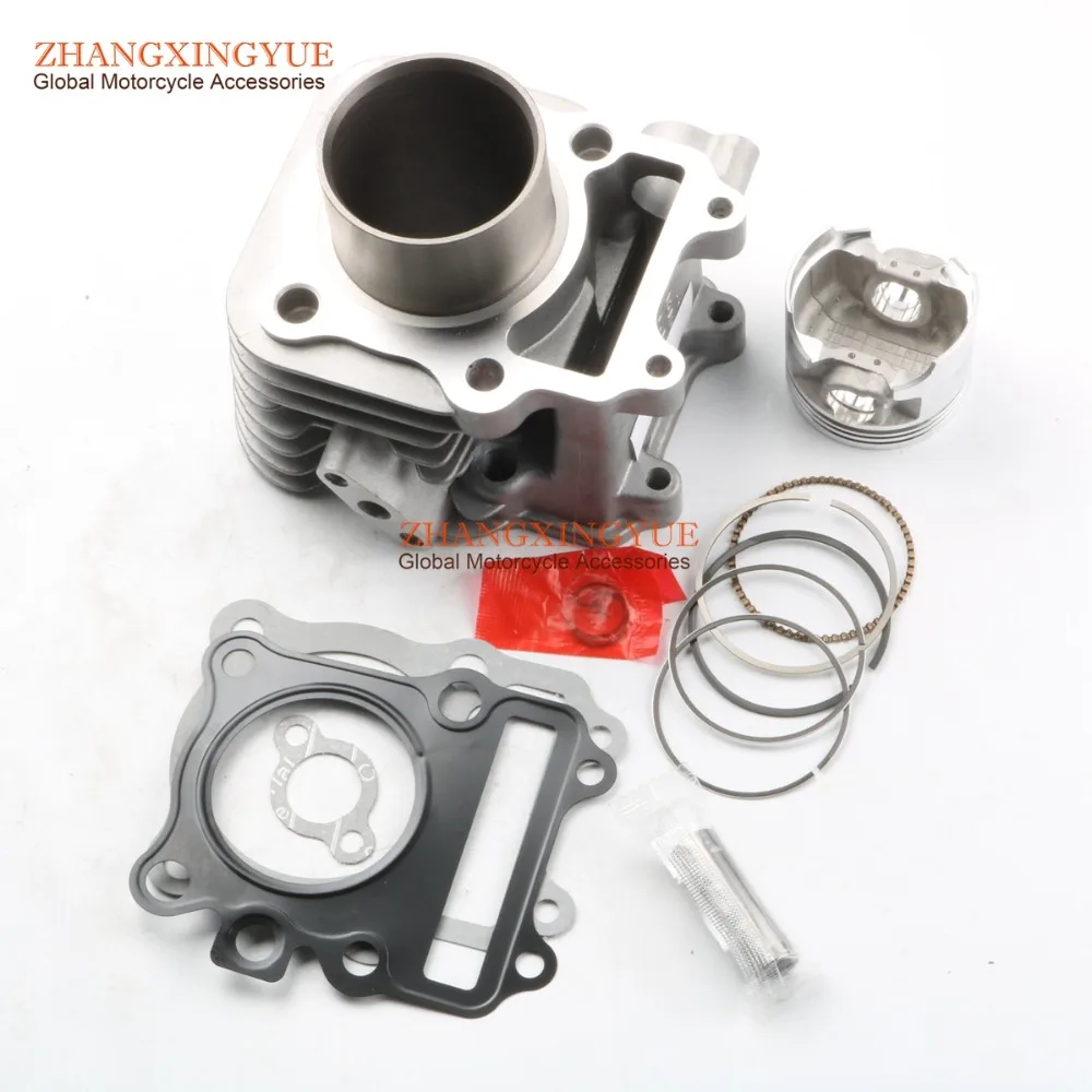 52mm Cylinder cylinder piston kit for SUZUKI AN125 VECSTAR 125 Cylinder Euro 2 Emission Standard