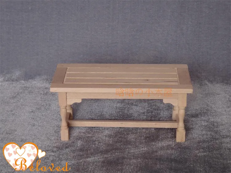 unfinished wood dollhouse furniture