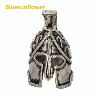 

2PC Paracord Beads Metal Charms Skull For Paracord Bracelet Accessories Pendant Buckle for Paracord Knife Lanyards &ps008