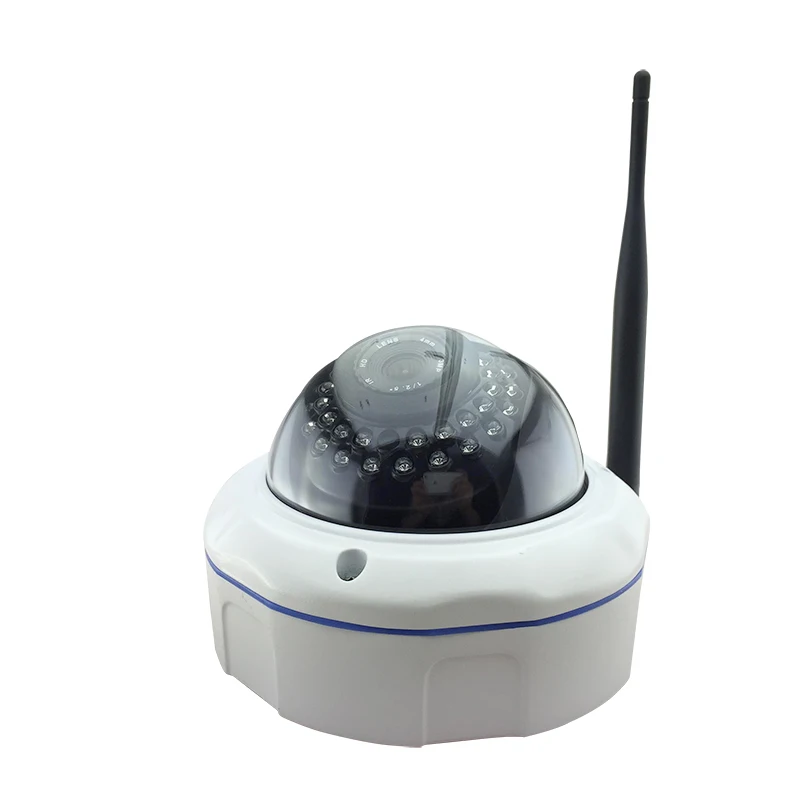 

Camhi Audio HD 720P wireless wifi proof Dome IP Camera Network metallic light 30IR night vision security