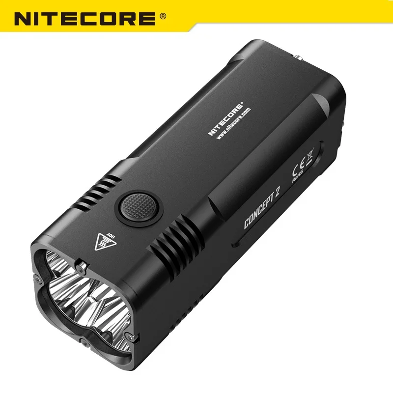 Nitecore Concept 2 светодиодный фонарик 4 x CREE XHP35 HD6500 люмен перезаряжаемый наружный поиск поход с батареей 3100 мАч