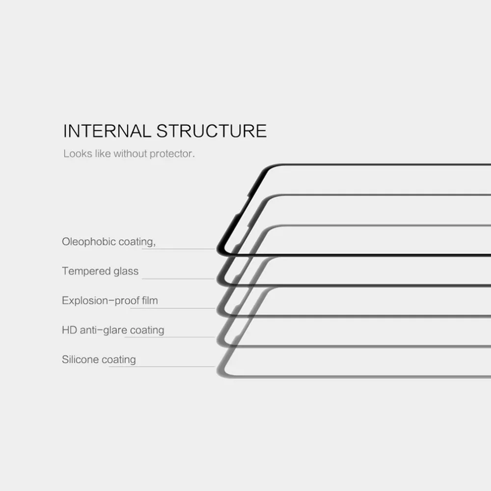 Для OnePlus 7T Pro закаленное стекло NILLKIN Amazing 3D CP+ MAX полное противовзрывное Стекло 9H Защита экрана для OnePlus 7 Pro