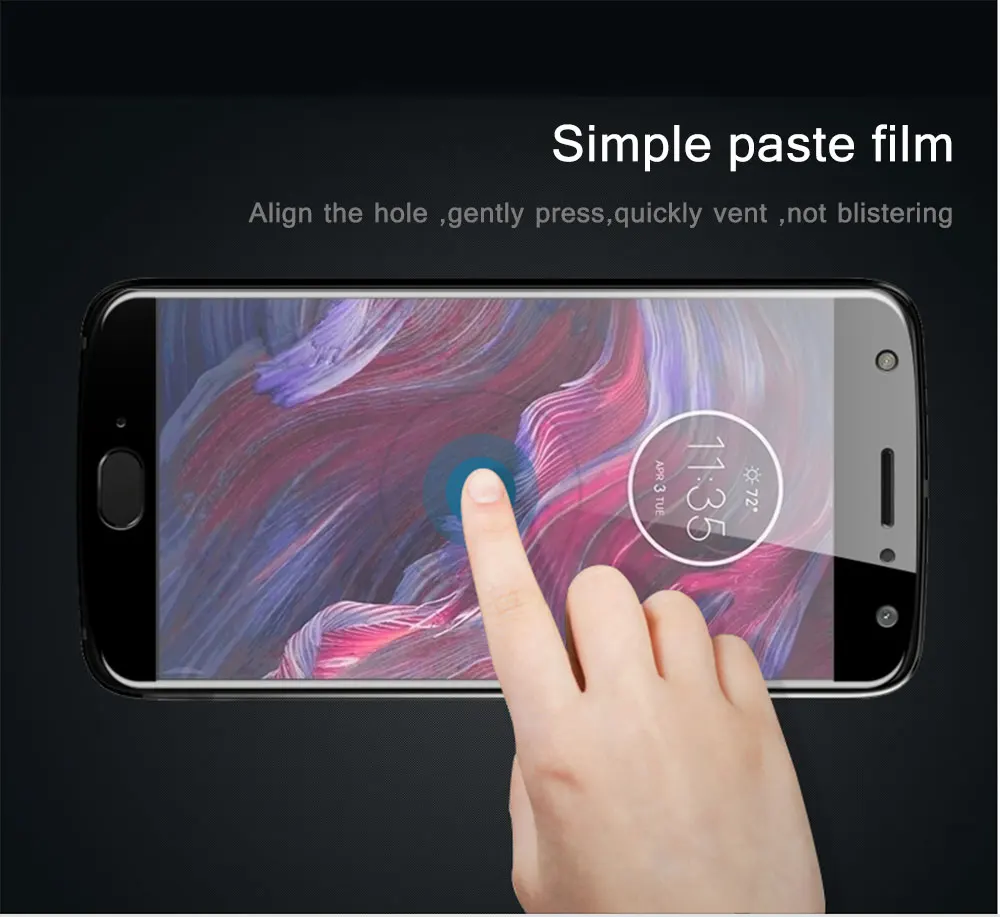HD полное покрытие закаленное стекло для Motorola Moto E4 плюс экран протектор G6 играть G 6