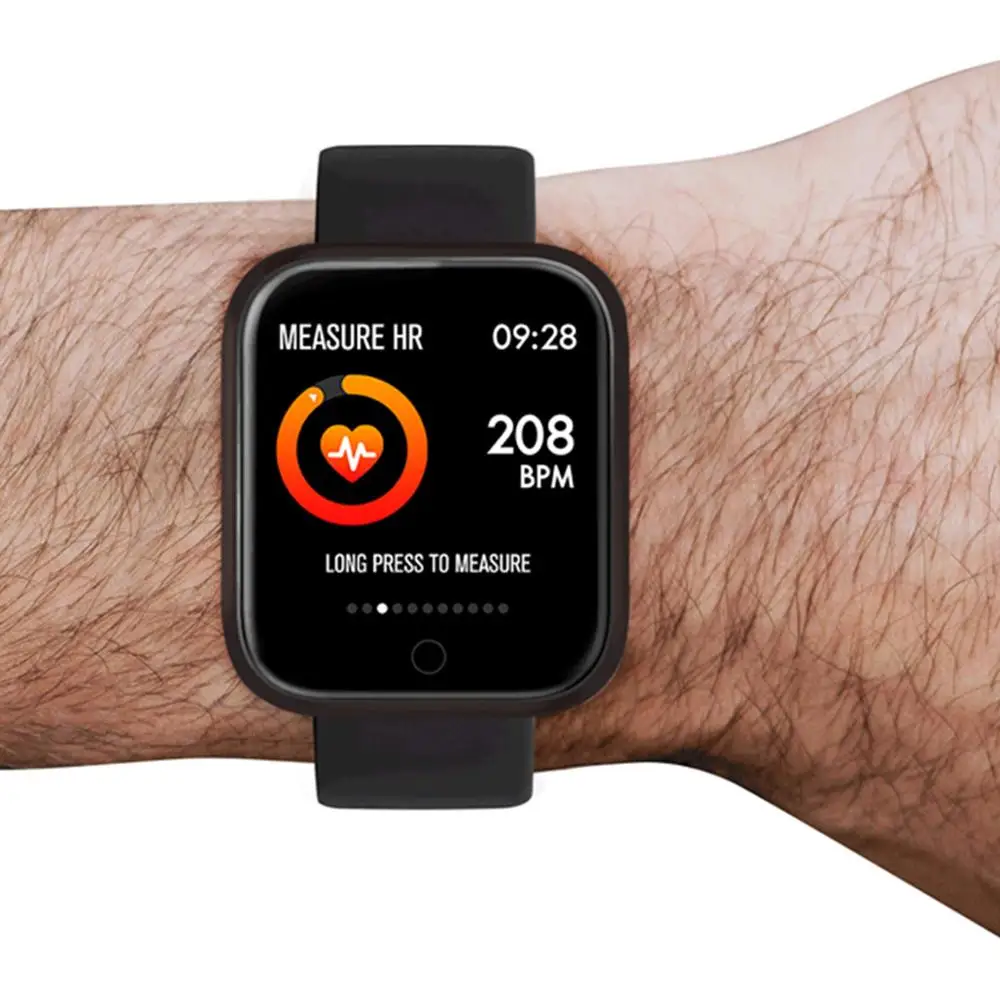 Bracelet P70 Smart Watch Blood Pressure Oxygen Heart Rate Monitor Sport Activity Fitness Tracker Smartwatch IP68 PK B57 | Электроника