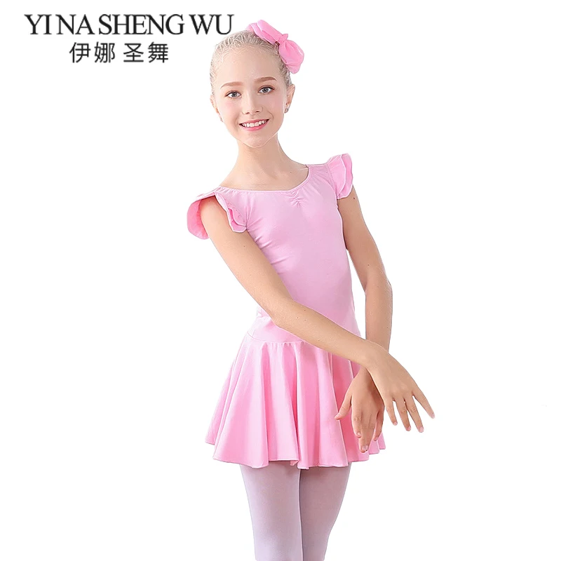 Buy New Children's Dance Clothes Girls Ballet Latin Dance Skirt Cotton Dance