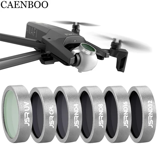 $41.71  CAENBOO Drone Camera Filter Neutral Density Glass CPL Polar+ND4+ND16+ND8+ND32+UV For Parrot ANAFI G