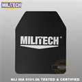 MILITECH 10x12 дюймов ультра-светильник UHMWPE NIJ уровень IIIA 3A баллистическая панель пуленепробиваемый рюкзак PE пластина с тестовым видео - фото