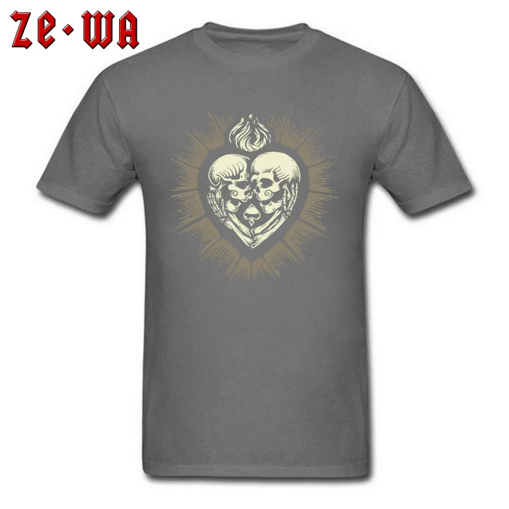 Love Beyond Death Autumn 100% Cotton Fabric O Neck Tops Shirts Short Sleeve Personalized Tshirts Funny 3D Printed Tshirts Love Beyond Death carbon