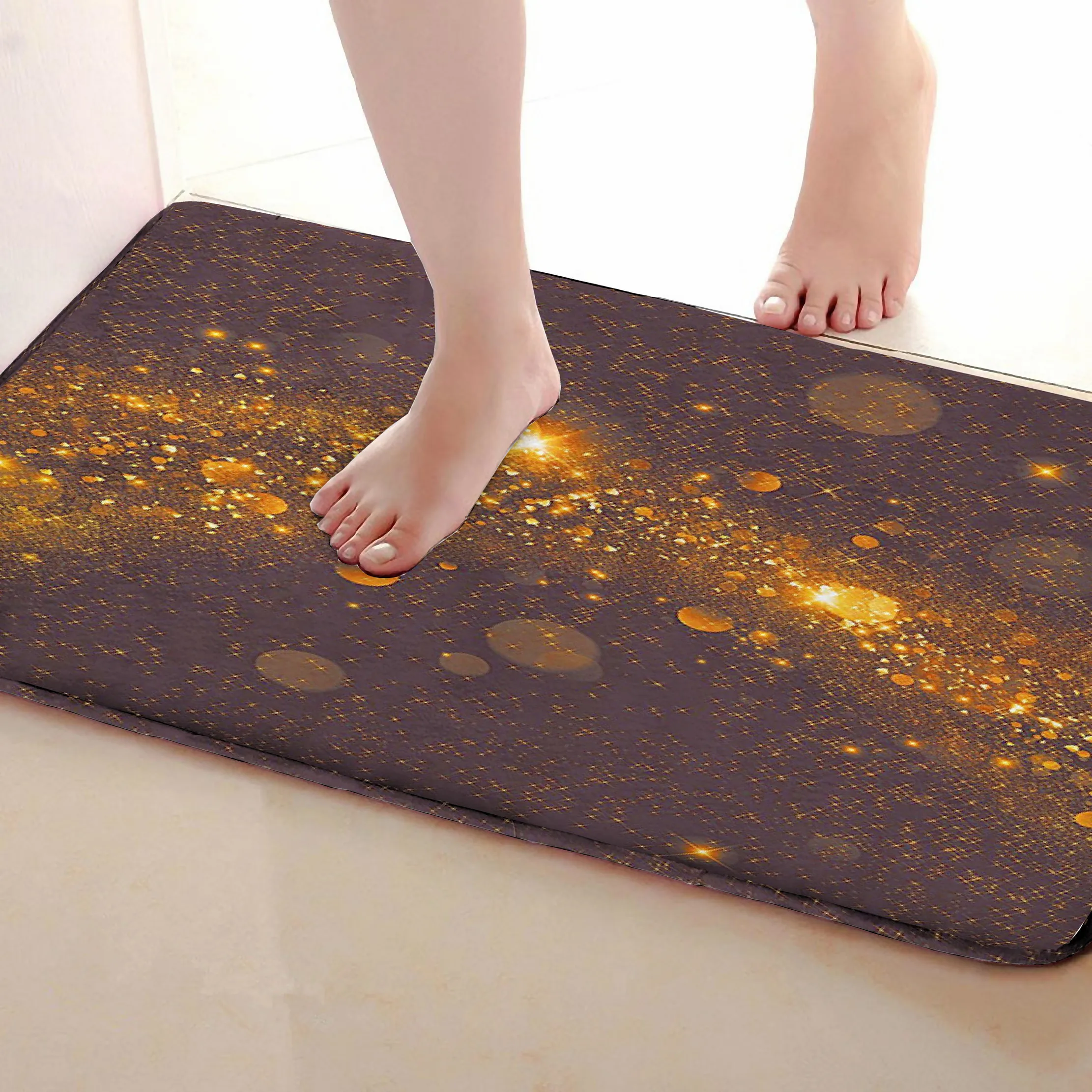 Легкий стиль коврик для ванной комнаты, смешной Противоскользящий коврик для ванной, занавески для душа s аксессуары, соответствующие вашей душевой занавеске