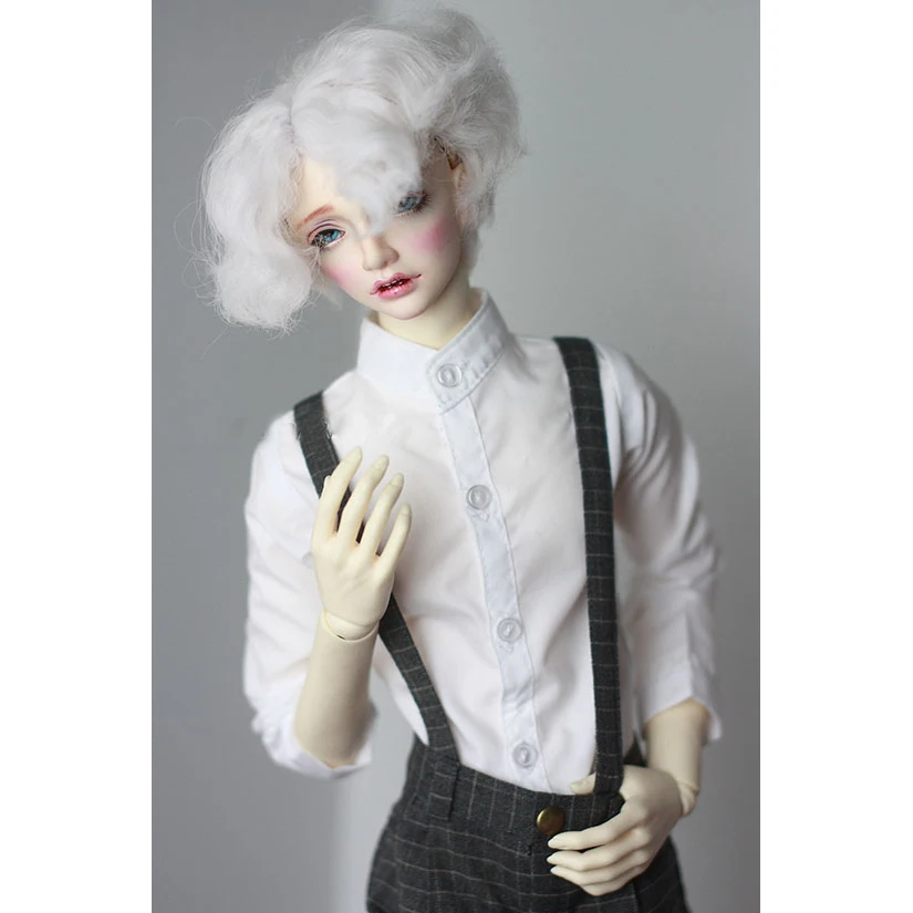 BJD кукла белая рубашка наряды верхняя одежда для мужчин 1/4 1/3 SD17 70 см 1" 24" высокий BJD кукла MSD SD DK DZ AOD DD кукла использование heduep