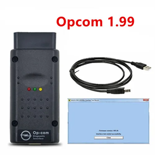 OPCOM V1.99 1 95 диагностический сканер для Opel OP COM CANBUS OBD2 супер бесплатная