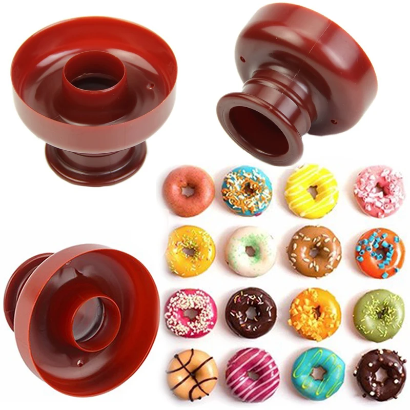 Buy 3PCS DIY Donuts Moulds Doughnut Maker Donut Mold