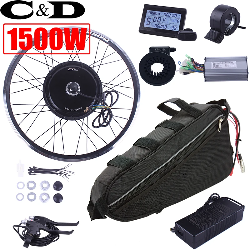 Buy E bike kit 1500W Battery 48V 17.4AH 60V 21AH XF40
