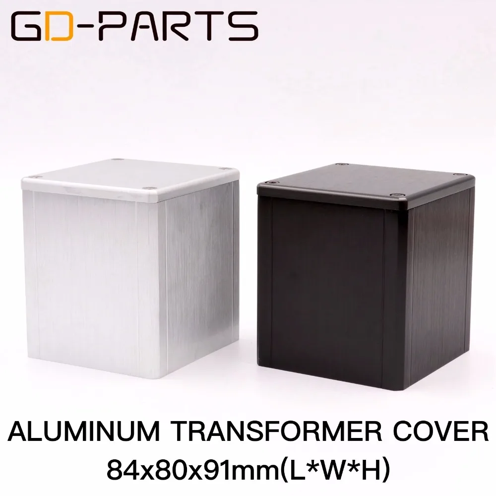 

GD-PARTS 1PC 84*80*91mm Full Aluminum Transformer Triode Protect Cover Enclosure Case Box Hifi Audio Vintage Tube Amplifier DIY