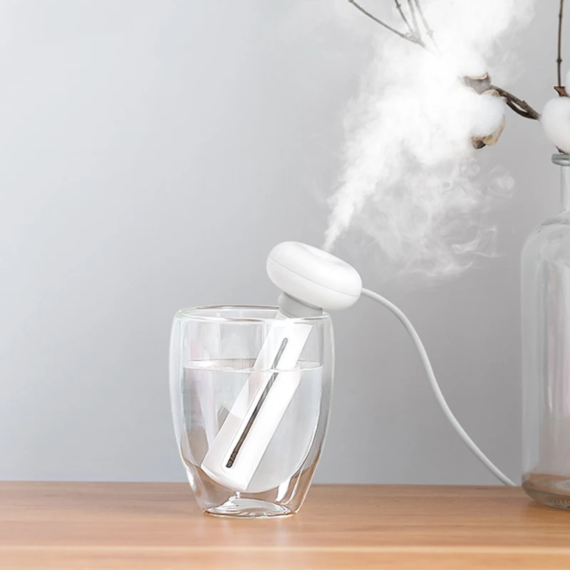 

Donut Portable mini air humidifier Usb Charging Negative ion water bottle humidifier mist maker fogger For Home Travel