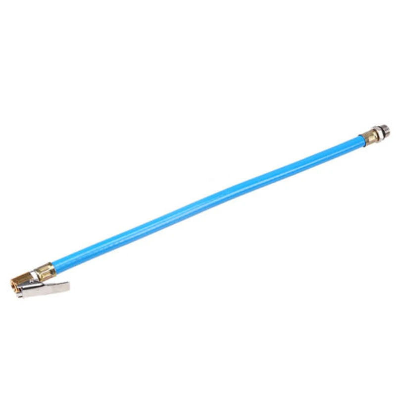 

Inflatable Hose Car Black/Blue Air Rubber Hose Lock On Clip Chuck Tire Inflator Self-locking Pneumatic Tool Accessories