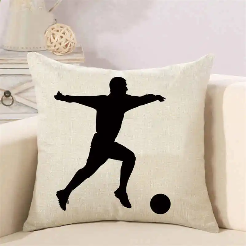 Pillowcase World Cup Brazil Football Linen Cushion cover (6)