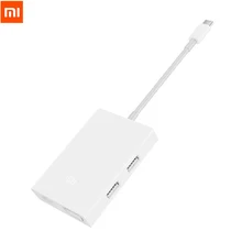 Xiaomi 2K 60Hz USB-C-VGA адаптер type-C до 1000 Мбит/с гигабитный Ethernet адаптер USB-C PD3.0 зарядное устройство адаптер для быстрой зарядки