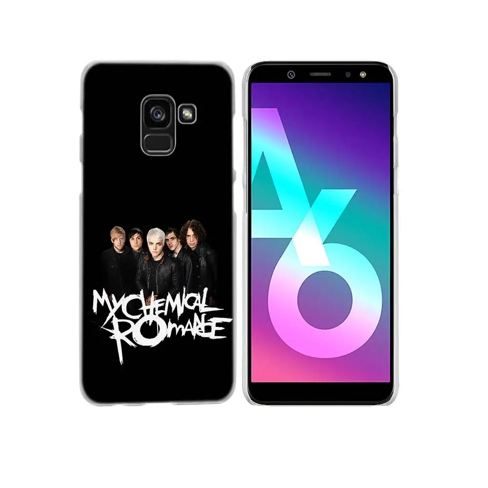 11 Шели My Chemical Romance Прозрачный Футляр для Samsung Galaxy A3 A5 A6 A7 A9 A8 плюс A30 A40 Galaxy Note 9 8 - Цвет: 11