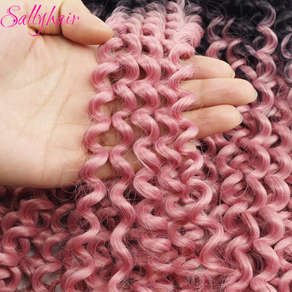 Sallyhair Water Wave Omber Braiding Hair Extension (12)