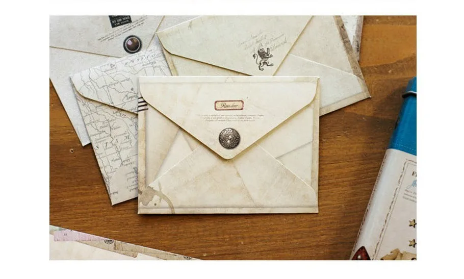 12 шт./лот 12 вариантов дизайна бумага конверт милый мини конверты Винтаж Европейский стиль для карты Скрапбукинг подарок Лидер продаж K6737