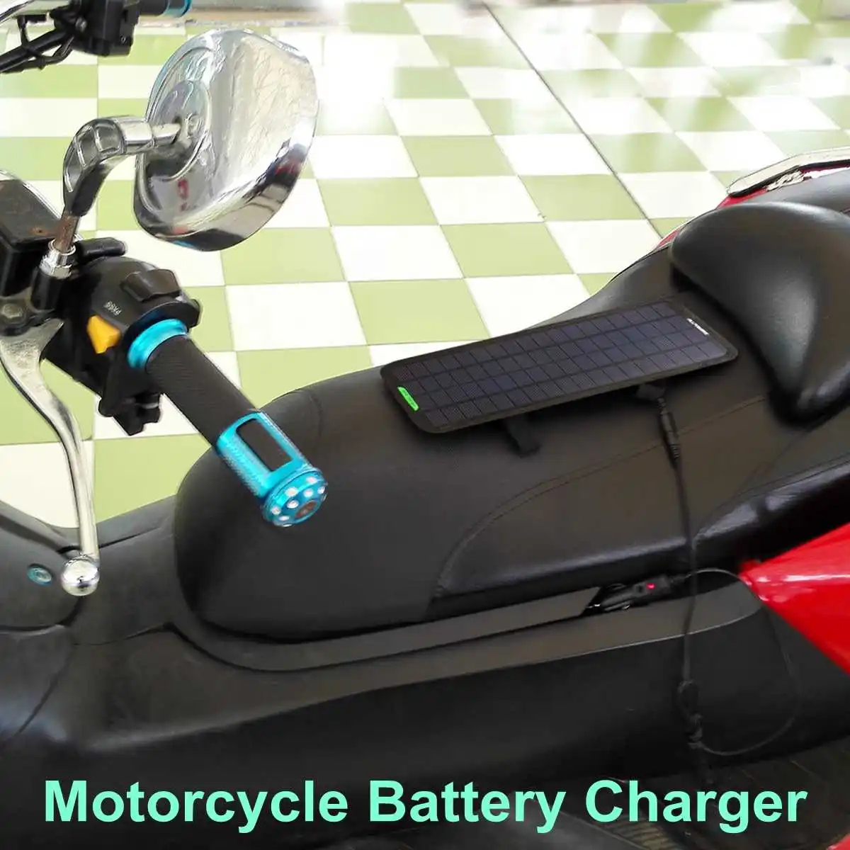 Универсальная Новинка 12 вольт 4,5 ватт портативная солнечная панель зарядное устройство резервного копирования для мотоцикла автомобиля лодки