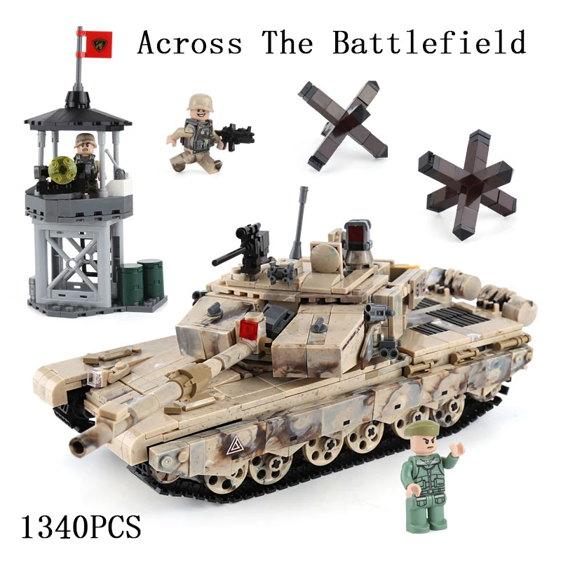 

Legoed war 06021 1340PCS Military Series The 99 Tank Set Building Blocks Bricks Tank Model Car Model Kid Toys As Christmas Gifts