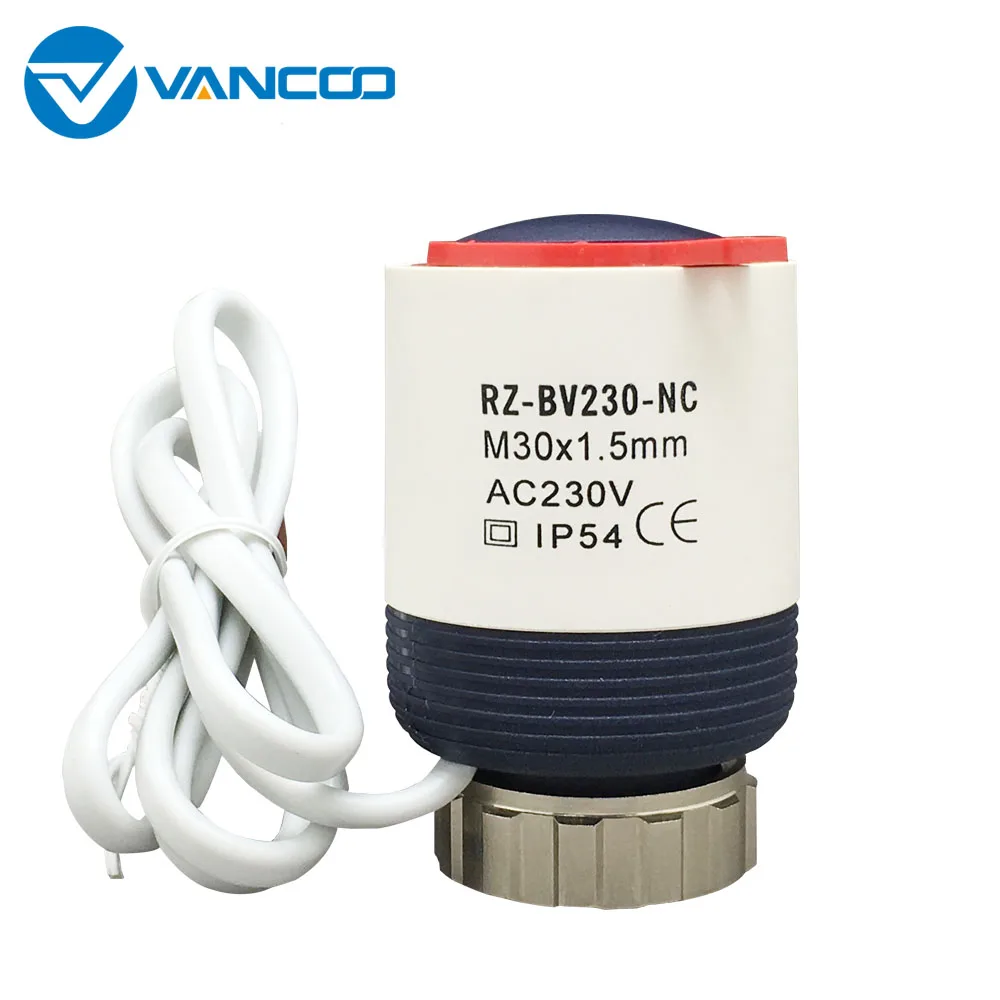 Vancoo 220v Normally Closed Nc Electric Thermal Actuator Valve Head For Manifold Underfloor