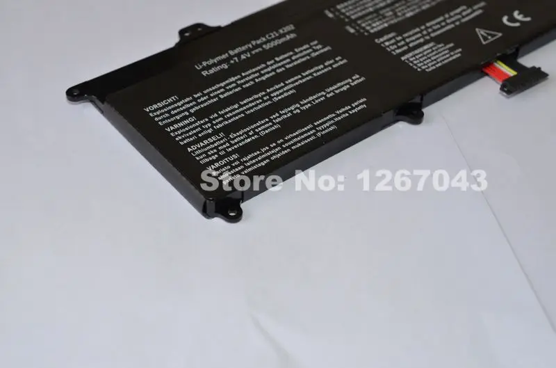 JIGU 5000MAH Battery For Asus VivoBook S200 S200E X202 X202E X201 X201E S200E-CT209H S200E-CT182H C21-X202 C21X202 JIGU 5000MAH Battery For Asus VivoBook S200 S200E X202 X202E X201 X201E S200E-CT209H S200E-CT182H C21-X202 C21X202