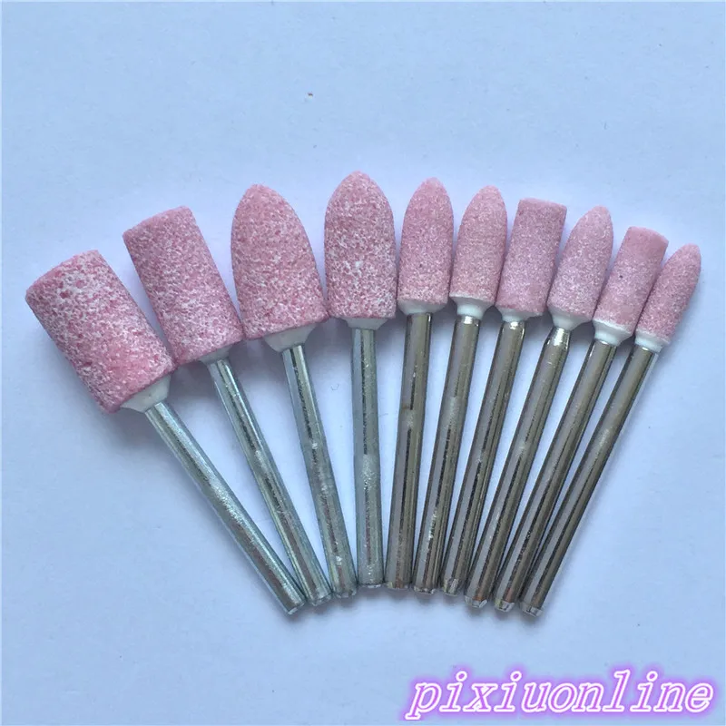 10pcs/lot  K110Y Cylindrical Cone Grinding Wheel Bit Head Polishing DIY Tools High Quality On Sale