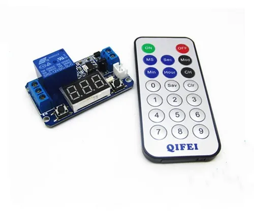

2pcs/lot, 12V Timing Relay Module Control Relay Module LED Display