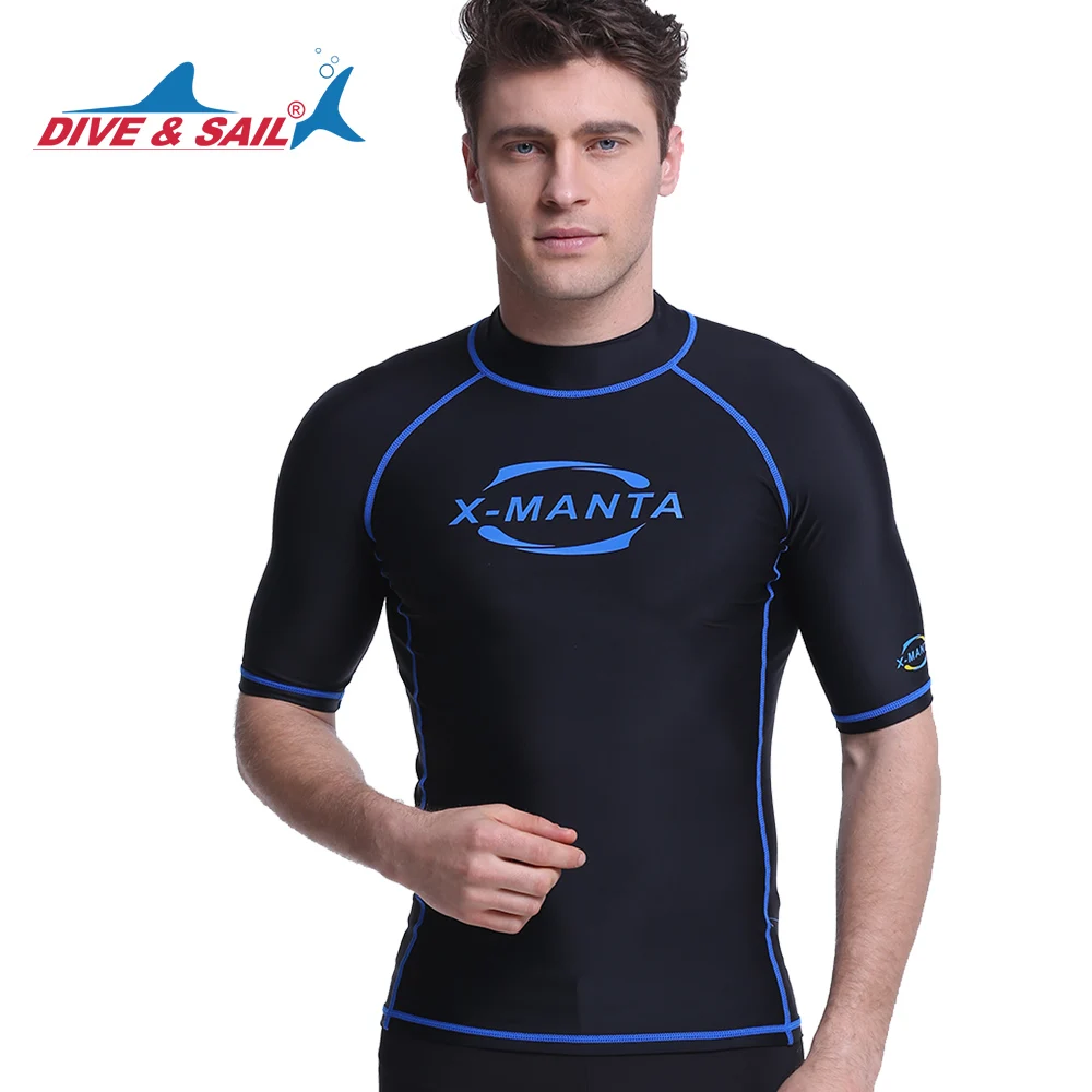DIVE&SAIL Official authentic Store Men rash guard Surfing Diving Suits