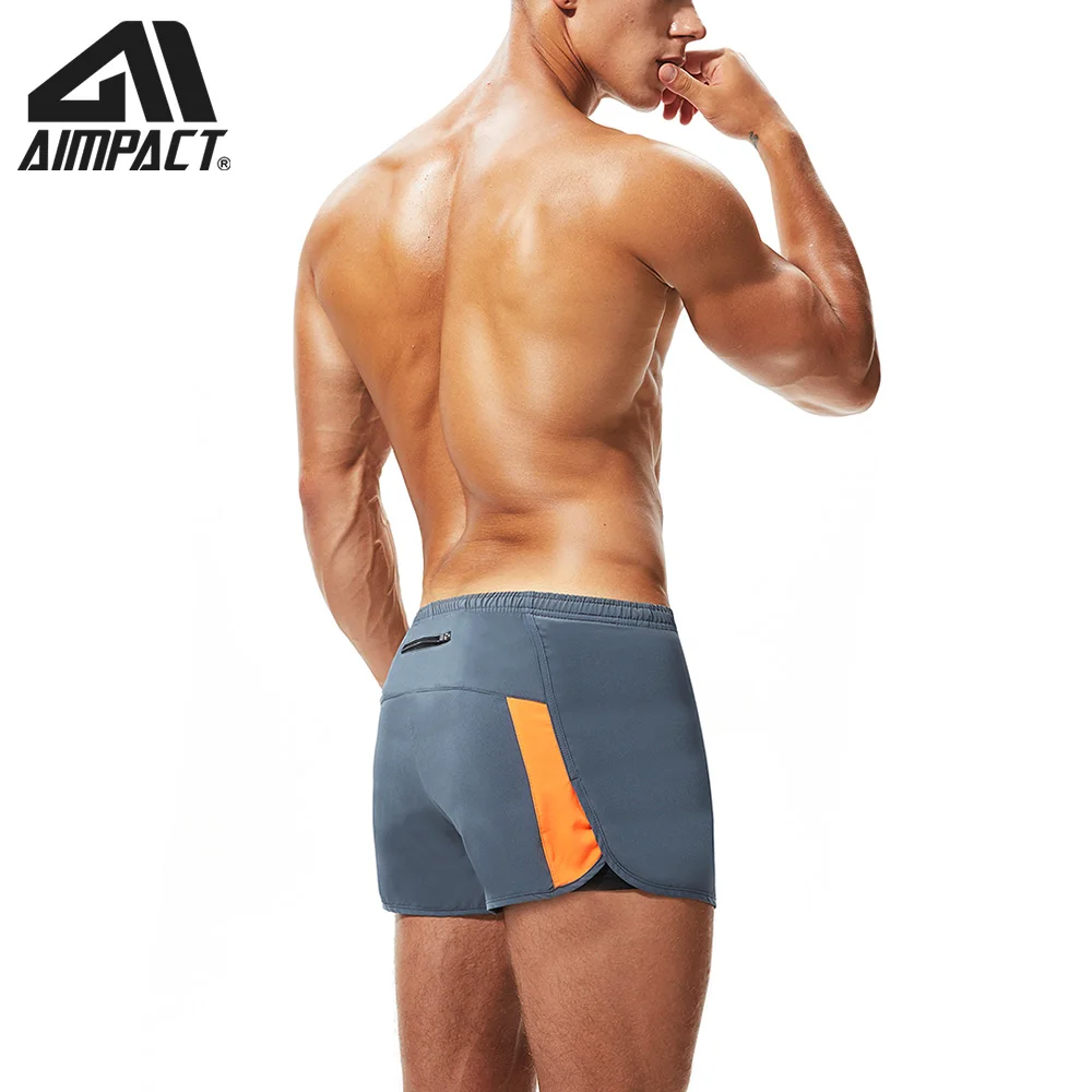 Aimpact модные повседневные шорты для мужчин, спортивные шорты для бега, тренировок, тренажерного зала, спортивные пляжные шорты, плавки AM2207