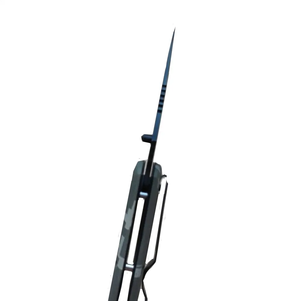 DAOMACHEN Folding Knife Half tooth Tactical Knife Camping Survival ...