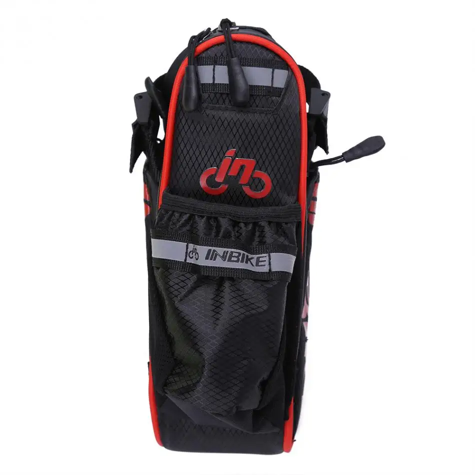 Best INBIKE Waterproof Bicycle Bag Cycling Bag MTB Road Bike Saddle Bag Tail Rear Seat Repair Tool Kit Storage with Water Bottle Hold 1