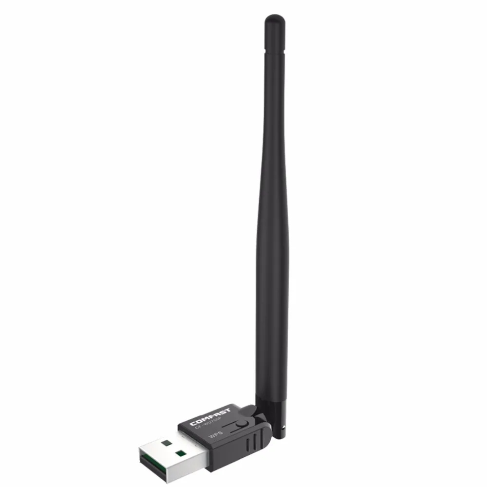 Comfast CF-WU755P 150 Мбит/с USB WiFi беспроводная сетевая карта RTL8188EUS 802,11 b/g/n LAN адаптер 5dbi Wi fi антенна адаптер wifi
