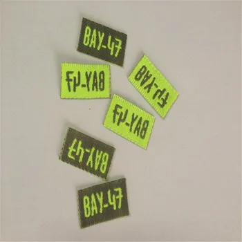 

Cheap Garment Label High Definition Woven Label for Clothing Pocket