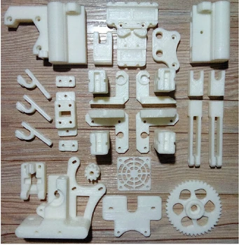 

Reprap Prusa i3 3D printer printed parts kit white color ABS free shipping