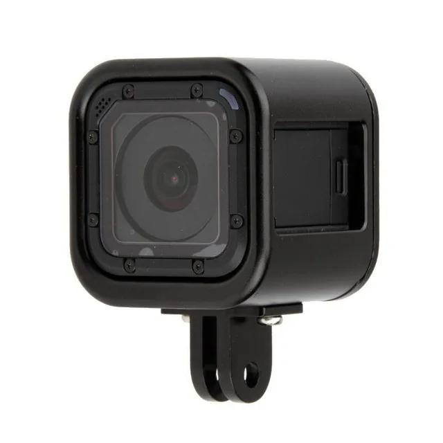 Black Go Pro 4S Hero 4 Session корпус оболочка корпуса CNC алюминиевый сплав Защитная крышка Рамка для GoPro 4S 5 Session action camera - Цвет: Black